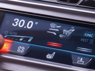 具有触摸功用的空调装置：由PLEXIMID实现的平安驾驶