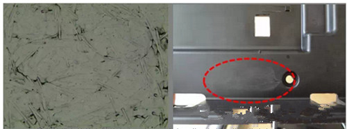 注塑缺陷浮纤的原因剖析和处理方案