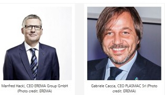 艾瑞玛收购PLASMAC Srl 60%的股权